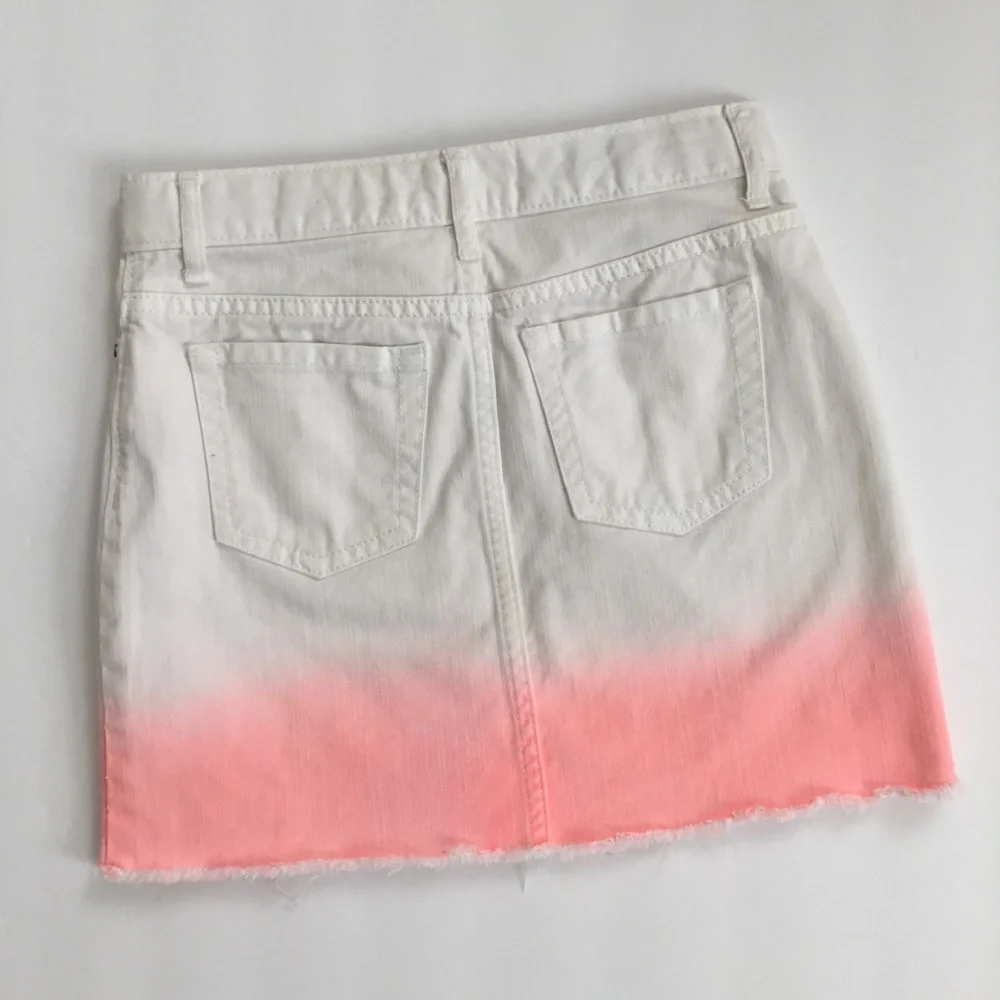 The Children's Place Girl's Denim Jean Ombré Skirt  Size 6X/7